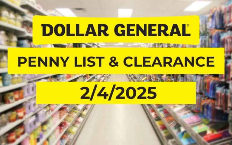 Dollar General Penny List & Clearance | February 4, 2025